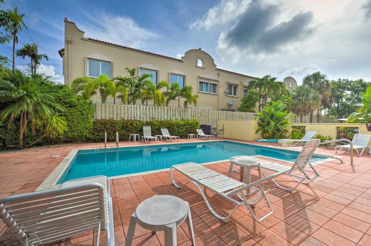 Ft Lauderdale Area Condo - Walk To Beach And Shops! Fort Lauderdale Bagian luar foto