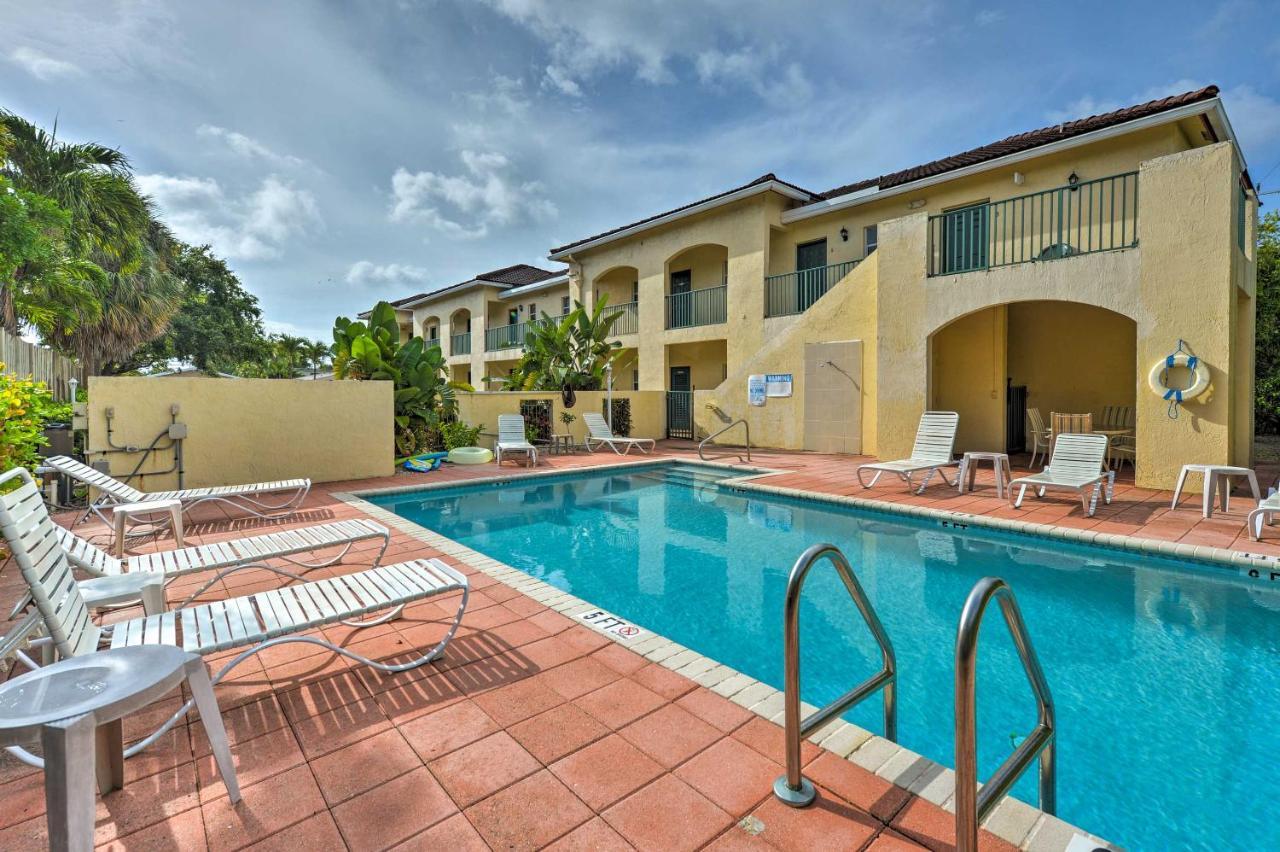 Ft Lauderdale Area Condo - Walk To Beach And Shops! Fort Lauderdale Bagian luar foto